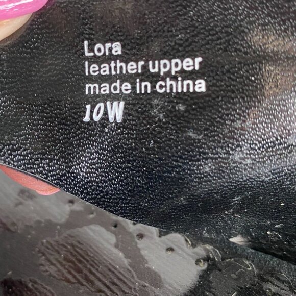 J Reneé NWOB Black Suede Rhinestone Embellished Cone Heel  Sandals  Size 10W - Picture 4 of 8